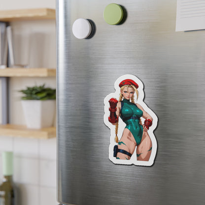 Cammy White Magnet – Street Fighter Anime Girl Fridge Magnet, Hot Fighter Decor
