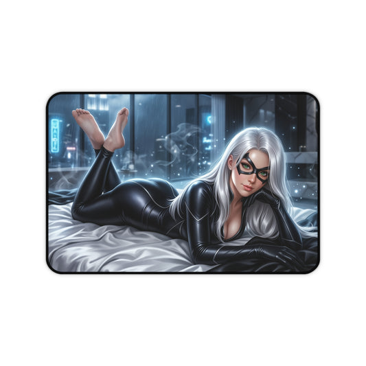 Marvel Mouse Pad, Black Cat Desk Mat, Large Gaming Pad