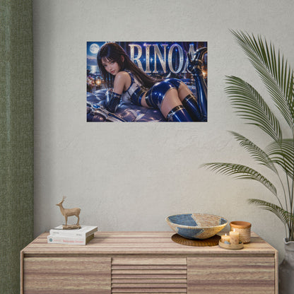 Rinoa Heartilly Poster Gaming Wall Art Gamer Room Decor Collectible Print