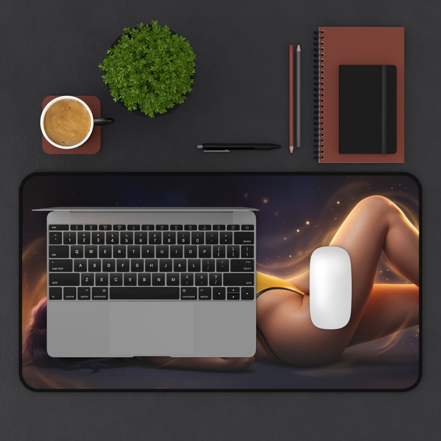Cowboy Bebop Mouse Pad, Faye Desk Mat, Anime Mouse Pad