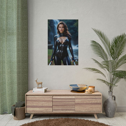 Плакат Талії аль-Гул, художній принт дівчини з аніме, настінний декор із зображенням вбивці Вайфу