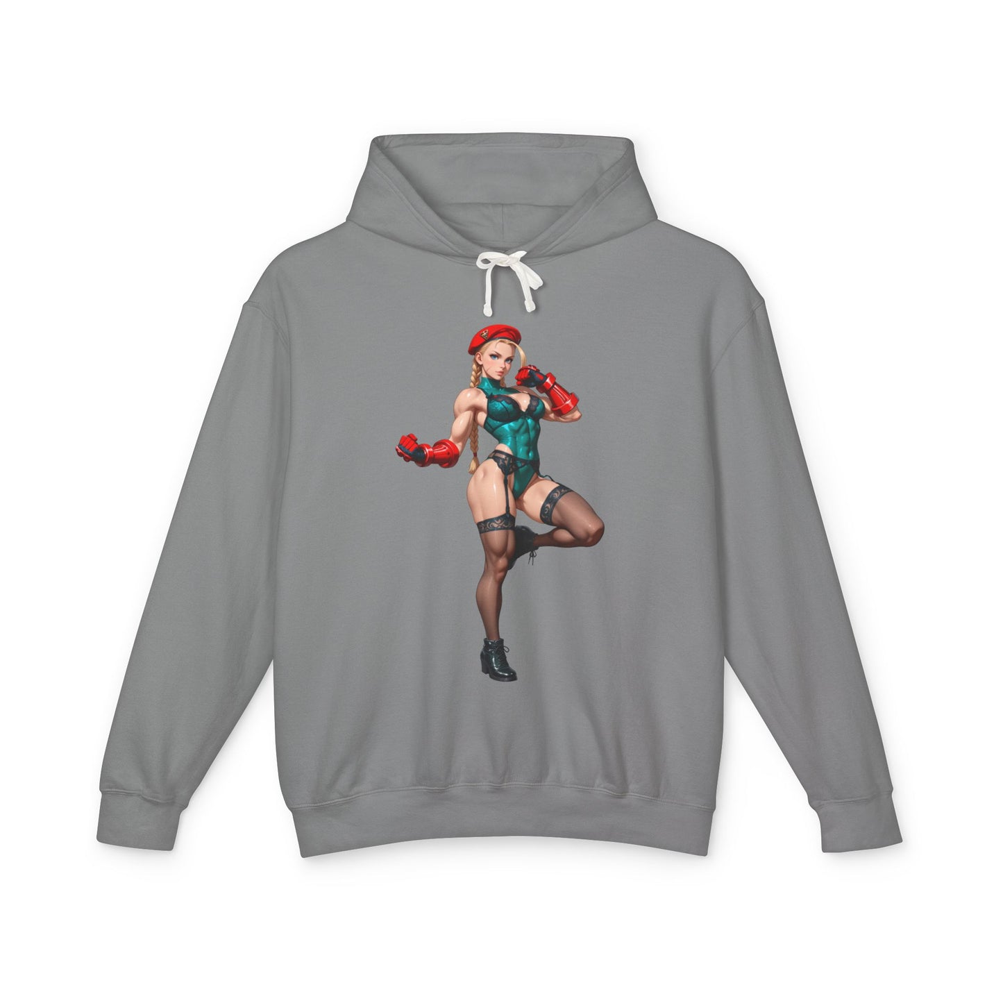 Cammy White Hoodie | Street Fighter Gamer Hoodie | Anime Waifu Grafik-Pullover