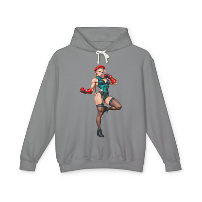Cammy White Hoodie | Street Fighter Gamer Hoodie | Anime Waifu Grafik-Pullover