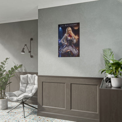 Lili Rochefort Poster, Tekken Wall Art, Gaming Poster, Room Decor