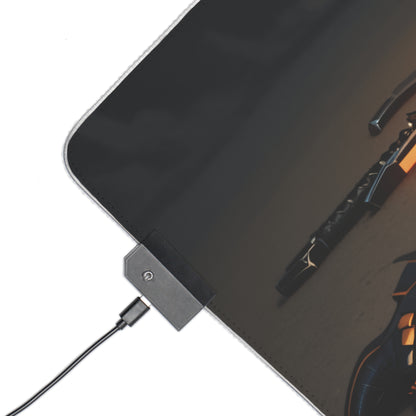 Килимок для столу Tachy – світлодіодний RGB-підкладка, ігровий комплект Stellar Blade Waifu Anime Girl