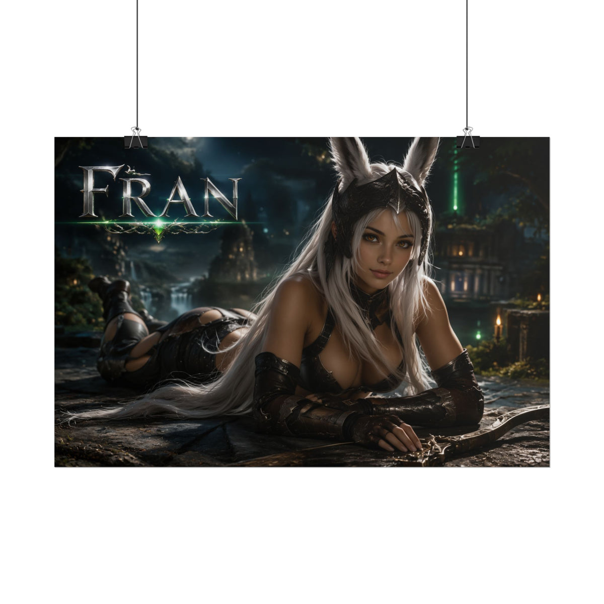 Fran Fantasy Poster Character Wall Art Bedroom Decor Collectible Print