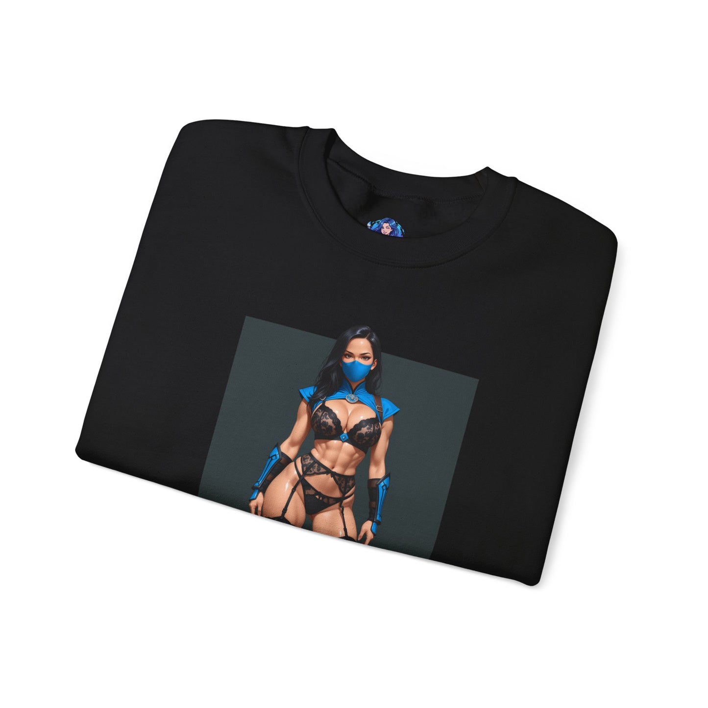 Толстовка Kitana Mortal Kombat, топ Edenian Warrior Crewneck, затишний ігровий вуличний одяг для колекціонерів