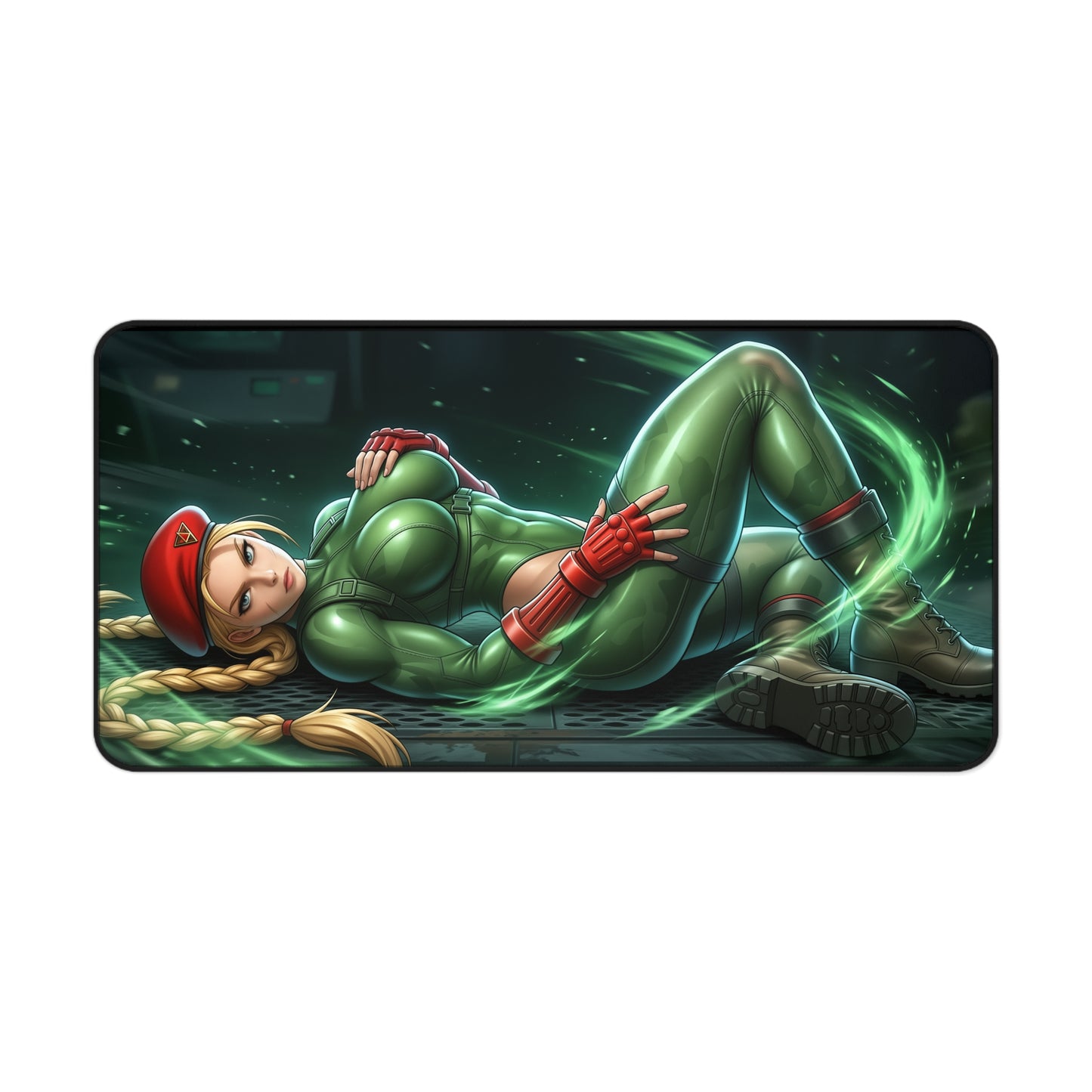 Street Fighter Mouse Pad, Cammy Desk Mat, Gamer Gift XXL