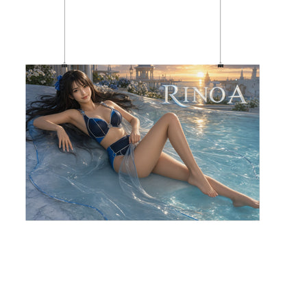 Fantasy Wall Art Rinoa Heartilly Poster Room Decor Collector Gift Art Print