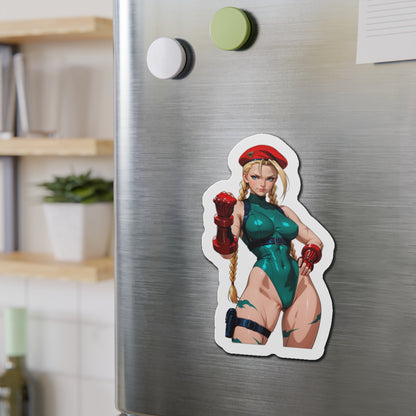 Cammy White Magnet – Street Fighter Anime Girl Fridge Magnet, Hot Fighter Decor
