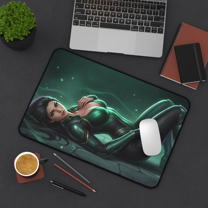 DC Comics Mouse Pad, Talia al Ghul Desk Mat, Gamer Gift