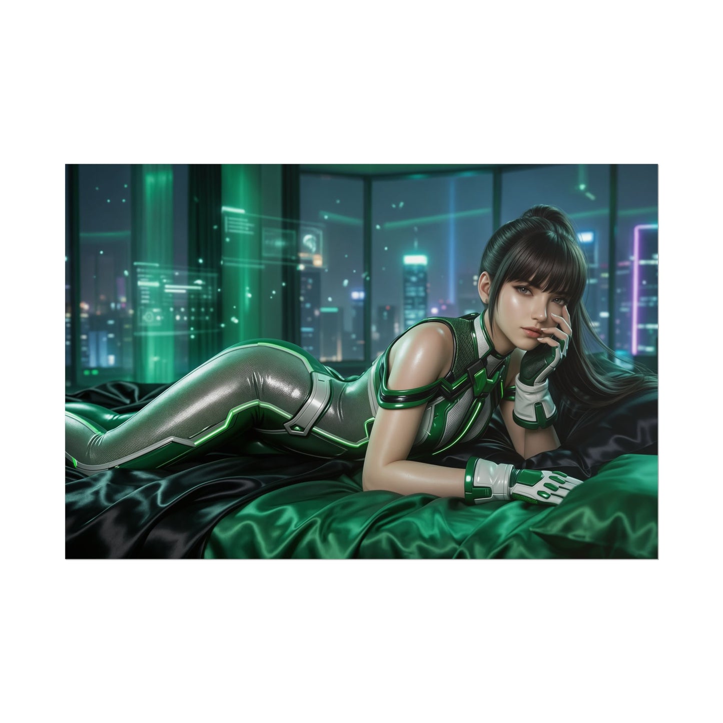 Eve Stellar Blade Poster, Sci Fi Wall Art, Gaming Print Decor