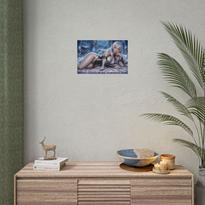 Frieren Poster, Anime Wall Art, Fantasy Anime Print, Room Decor
