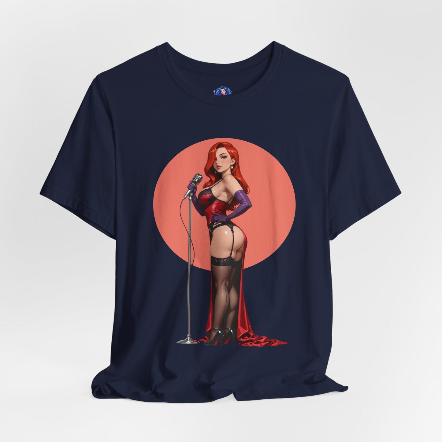 Jessica Rabbit T-Shirt | Kultiges Cartoon-Diva-Shirt für Fans &amp; Sammler | Glamouröses Waifu-Shirt