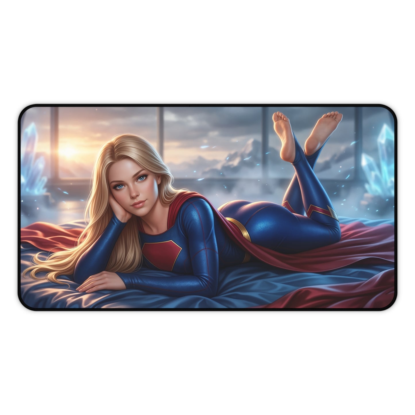 DC Comics Mouse Pad, Supergirl Desk Mat, Gamer Gift XXL
