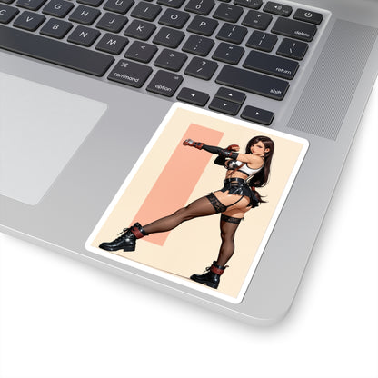 Наклейка Tifa Lockhart – вінілова наклейка з аніме-ігор для ноутбуків, журналів та спорядження