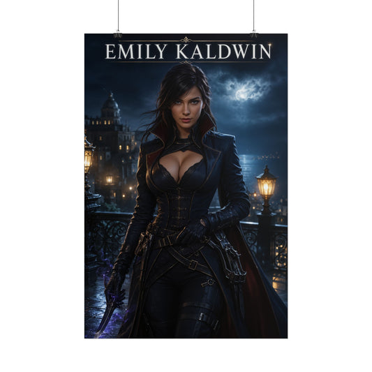 Dishonored Emily Kaldwin Video Game Wall Decor Poster for Gamers