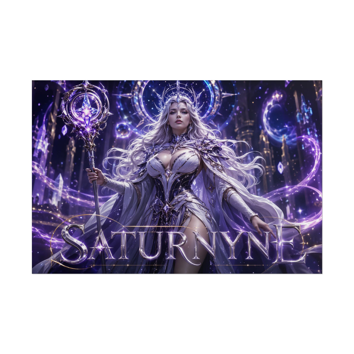 Saturnyne Comic Poster Character Wall Art Collector Room Decor Art Print