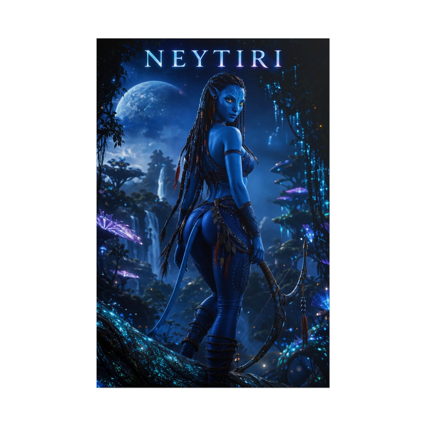 Avatar Neytiri Poster Pandora Wall Art Movie Print Decor