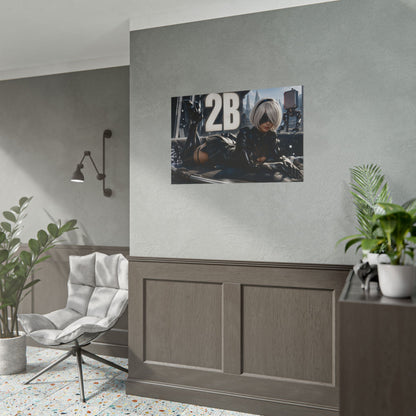 2B Character Poster NieR Gamer Room Wall Art Collectible Decor Collectible Print