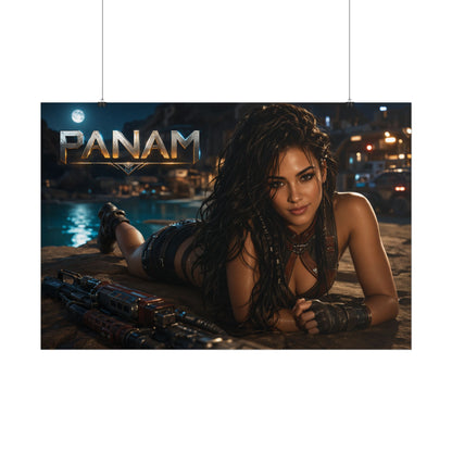Panam Palmer Character Poster Cyberpunk Gaming Setup Wall Decor Collector Print