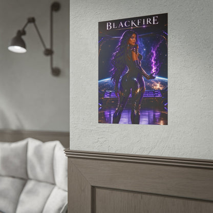 Blackfire Teen Titans DC Comics Poster Superhero Wall Art Print
