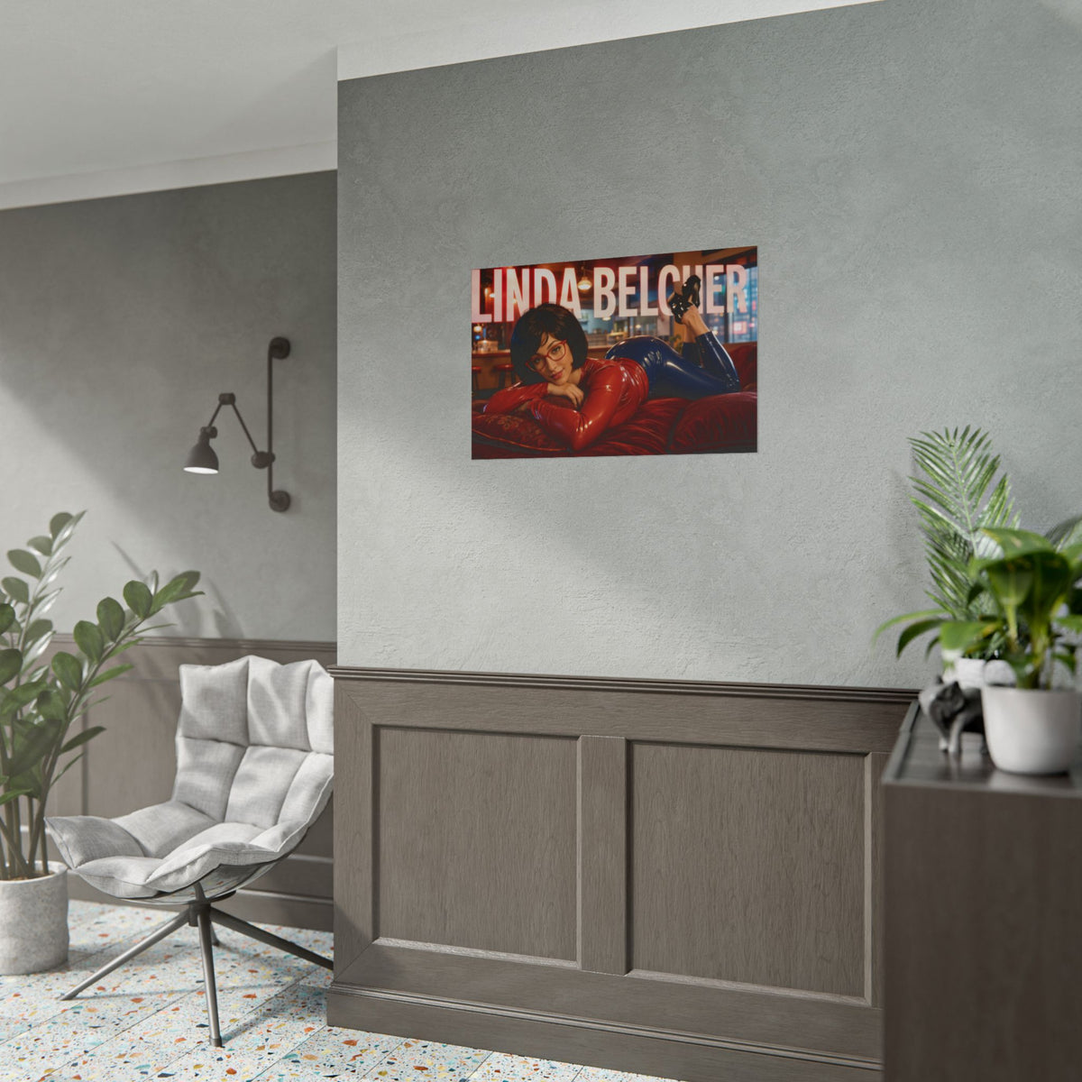 Room Decor Linda Belcher Bobs Burgers Poster Cartoon Wall Art Collectible Print