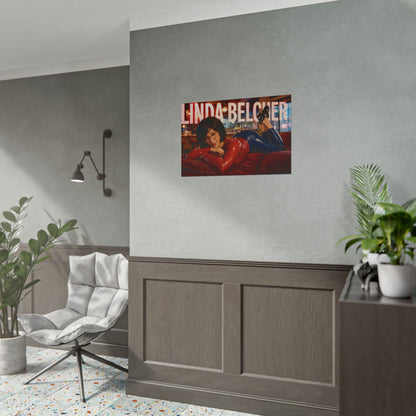 Room Decor Linda Belcher Bobs Burgers Poster Cartoon Wall Art Collectible Print