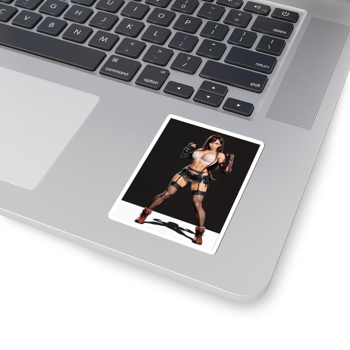 Наклейка Tifa Lockhart – вінілова наклейка з фентезійною дівчиною для ноутбуків, журналів та декору