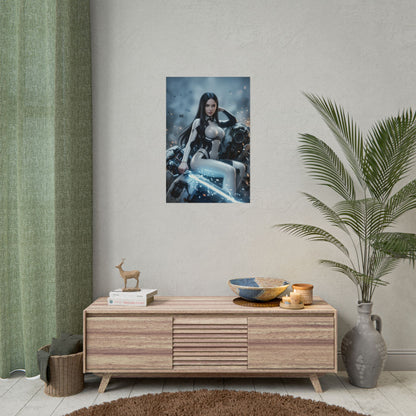 EVE Stellar Blade Poster, Stellar Blade Wall Art Print, Sci Fi Game Girl Decor, Gaming Room Wall Art, Gamer Gift
