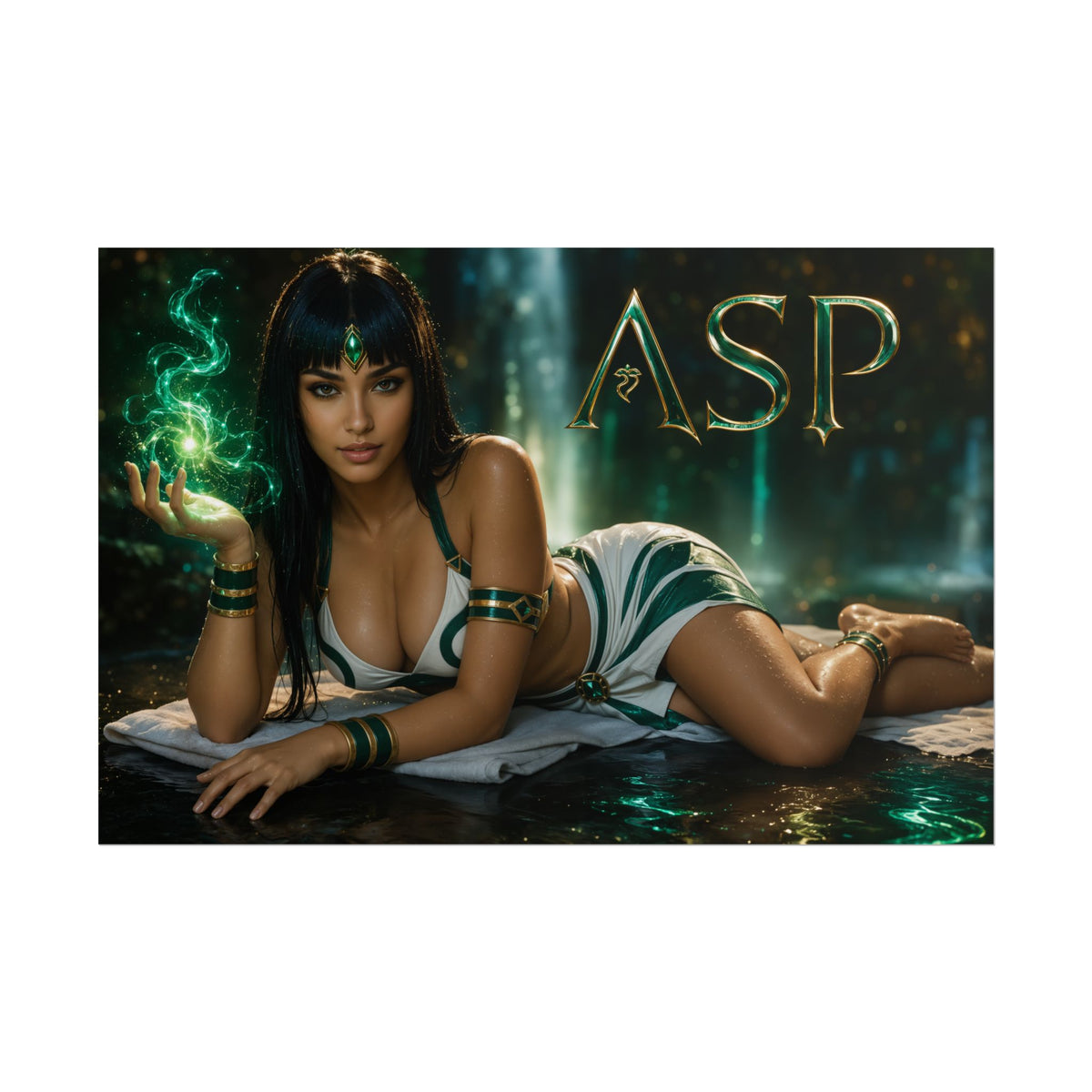 ASP Comic Poster Character Wall Art Collector Room Decor Art Print