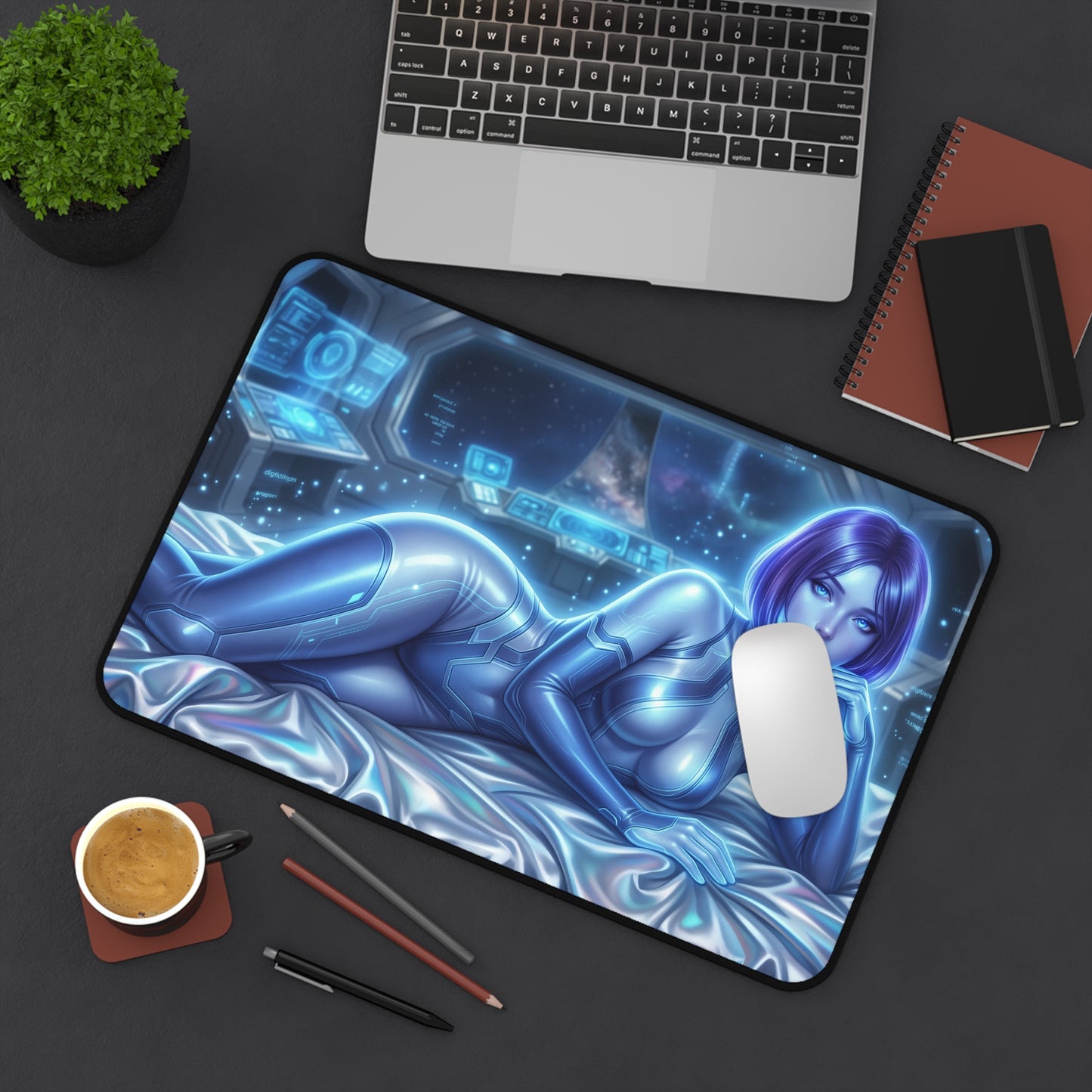 Halo Mouse Pad, Cortana Desk Mat, Gaming Mouse Pad XXL
