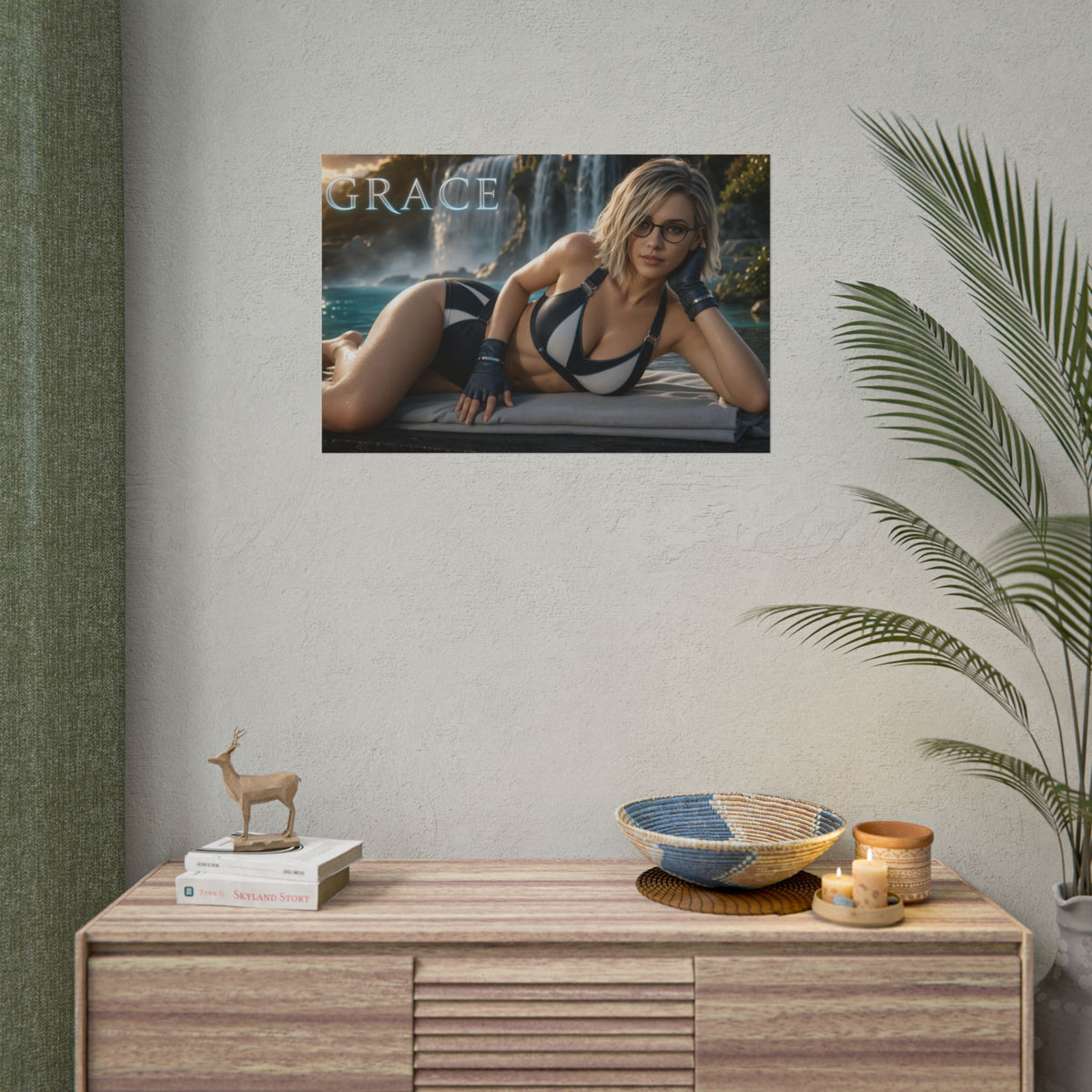 Grace Ashcroft Wall Art Poster PC Gaming Decor Bedroom Collector Print