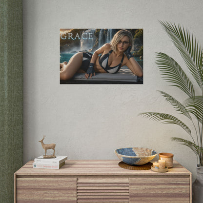 Grace Ashcroft Wall Art Poster PC Gaming Decor Bedroom Collector Print