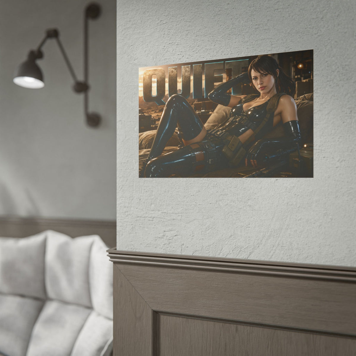 Quiet Metal Gear Wall Art Poster Gaming Decor Collectible Gamer Gift