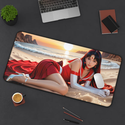 Килимок для столу Sailor Mars, килимок для миші Sailor Moon, декор для столу з аніме-дівчиною