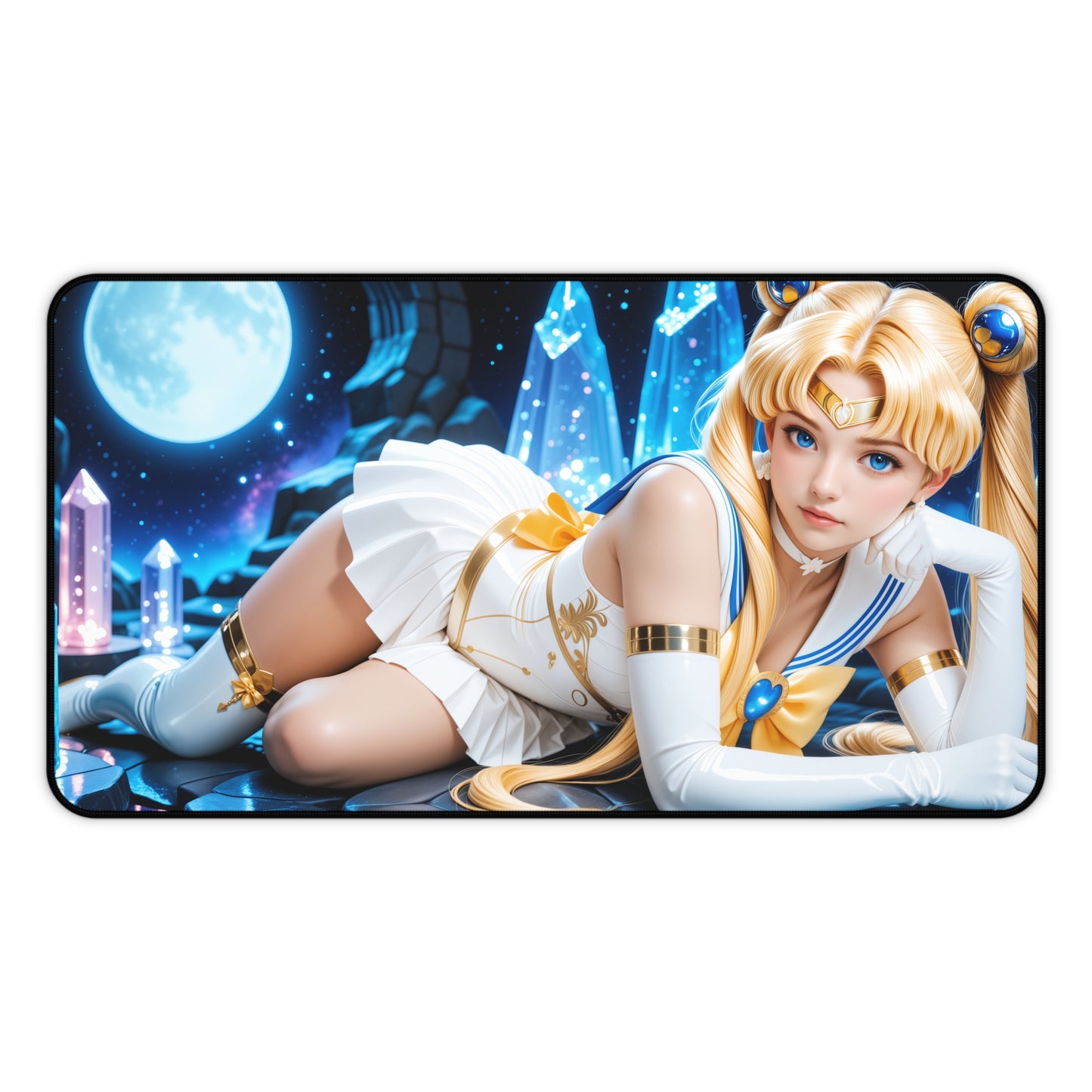 Килимок для столу Sailor Moon, килимок для миші з аніме, декор для столу з магічними героїнями