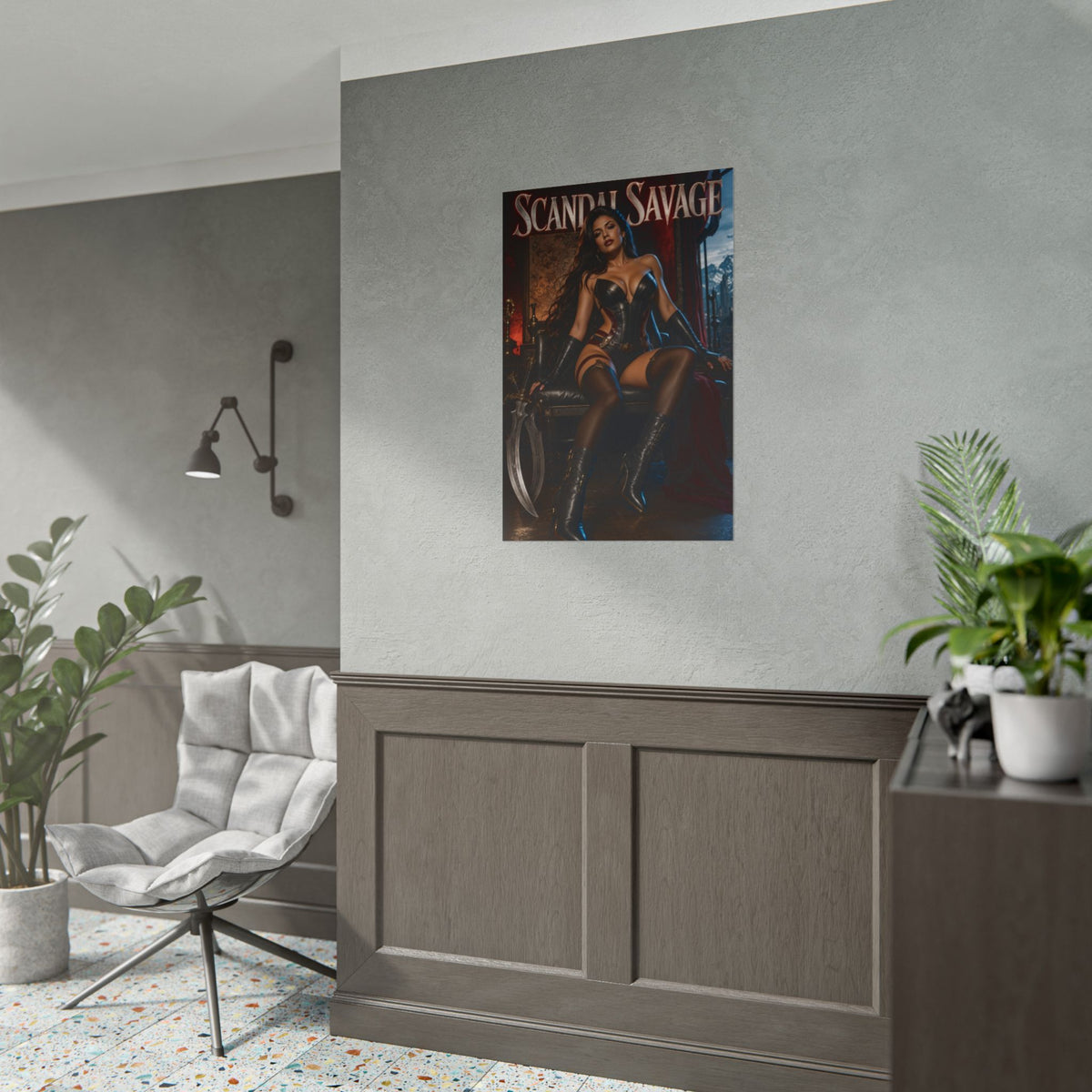 Scandal Savage Character Poster Comic Style Wall Decor Bedroom Collector Gift