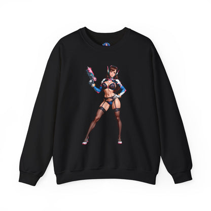 Толстовка D.Va, футболка Overwatch Crewneck, ігровий одяг для фанатів та гравців кіберспорту