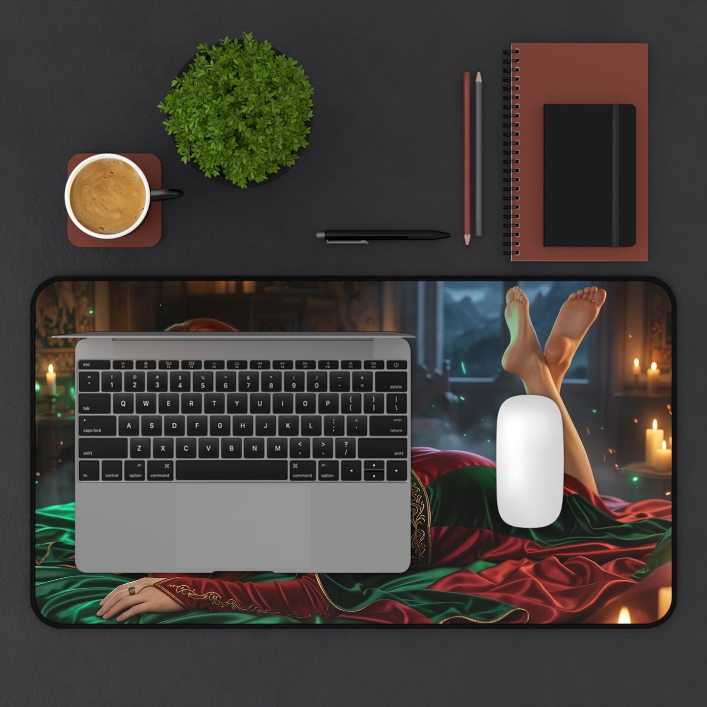 The Witcher Mouse Pad, Triss Merigold Desk Mat, XXL Pad