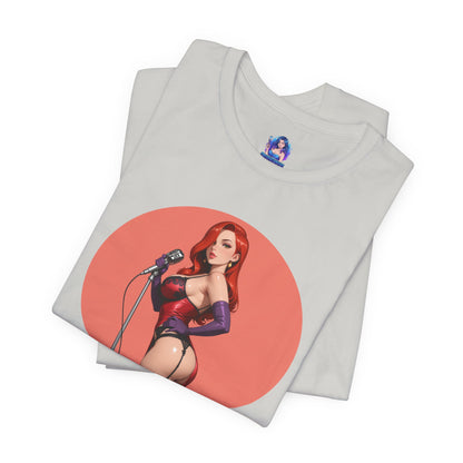Jessica Rabbit T-Shirt | Kultiges Cartoon-Diva-Shirt für Fans &amp; Sammler | Glamouröses Waifu-Shirt