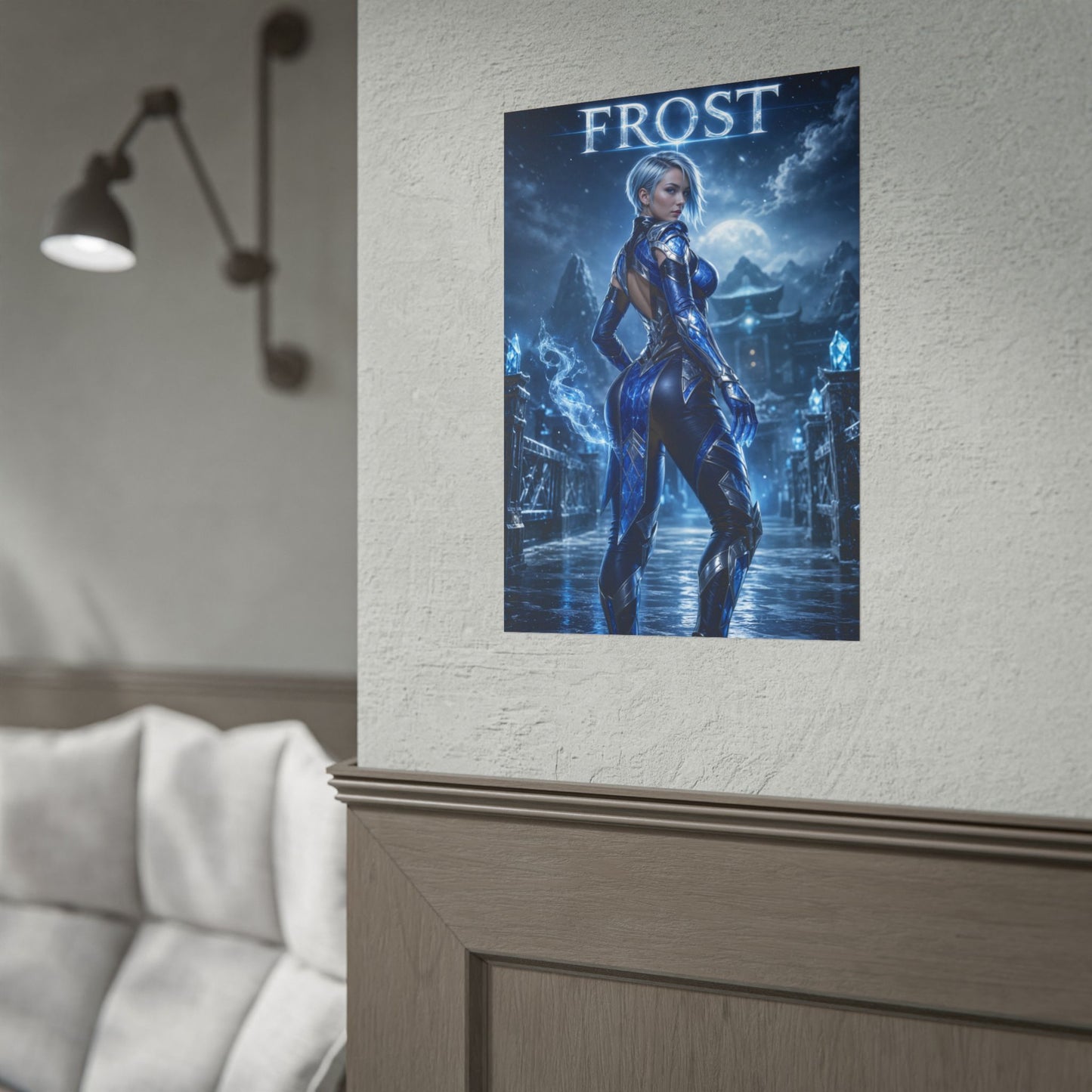 Mortal Kombat Frost Poster Fighting Game Wall Art Print Decor