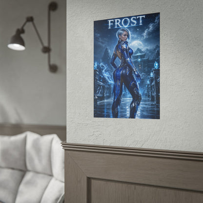 Mortal Kombat Frost Poster Fighting Game Wall Art Print Decor