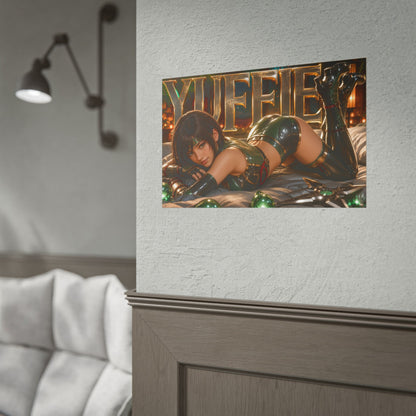 Yuffie Kisaragi Poster Gaming Wall Art Gamer Room Decor Collectible Print