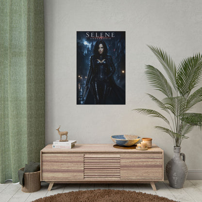 Selene Underworld Poster, Gothic Wall Art, Vampire Print, Room Decor