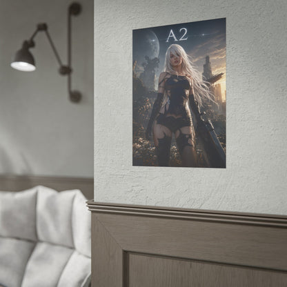 A2 NieR Automata Video Game Poster Gaming Wall Art Print