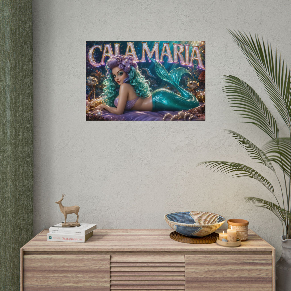 Gaming Wall Art Cala Maria Cuphead Poster Game Room Decor Gamer Gift Print
