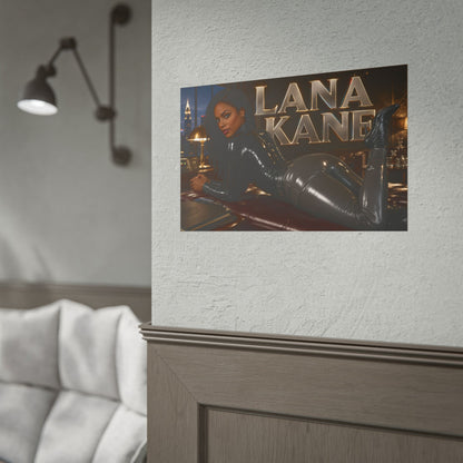 Lana Kane Archer Poster Cartoon Wall Art Room Decor Collectible Print