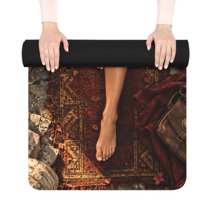 Red Sonja Exercise Fitness Yoga Mat Non Slip Workout Mat 24x72
