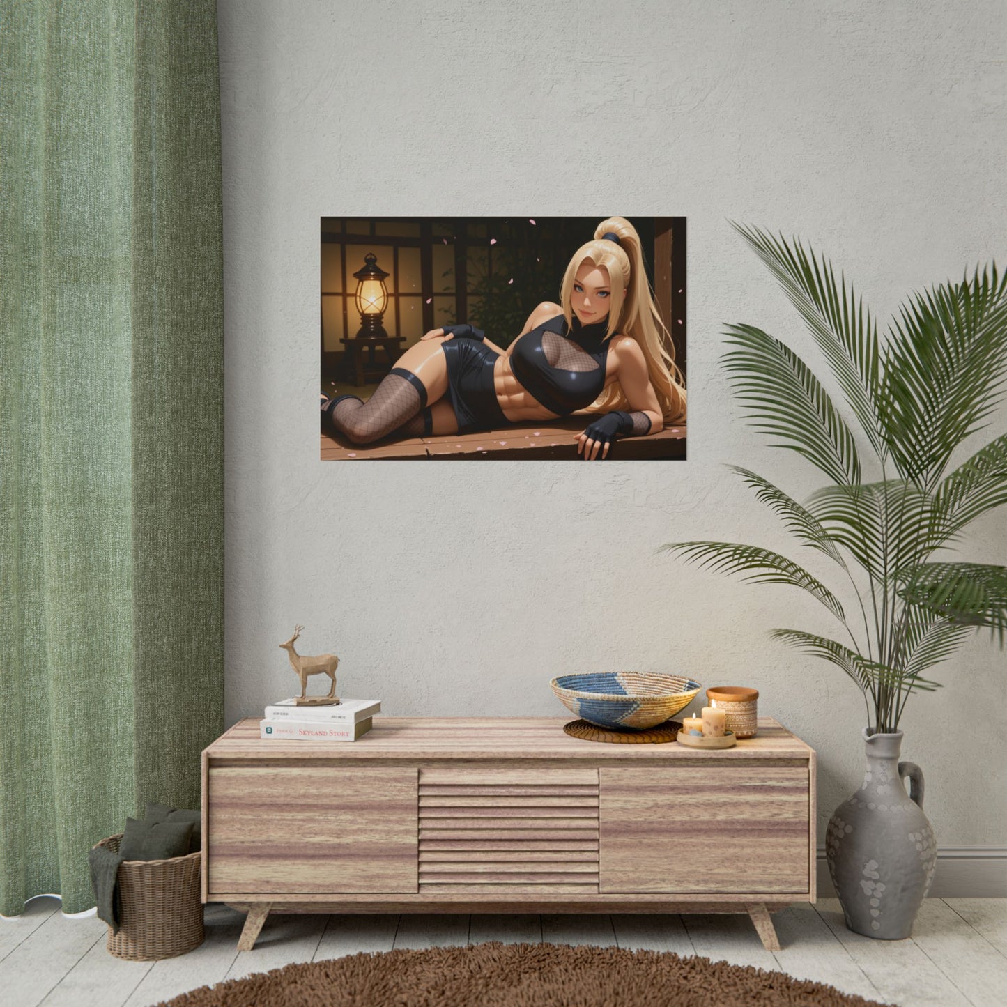 Anime-Waifu-Wandbild | Ino Yamanaka Poster für Otaku-Zimmer oder Deko